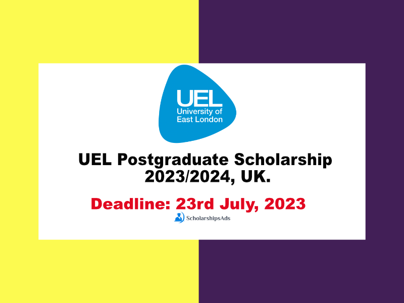 UEL Postgraduate Scholarships.