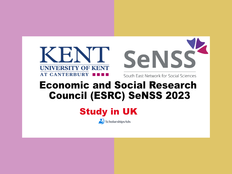  Economic and Social Research Council (ESRC) SeNSS 2023 