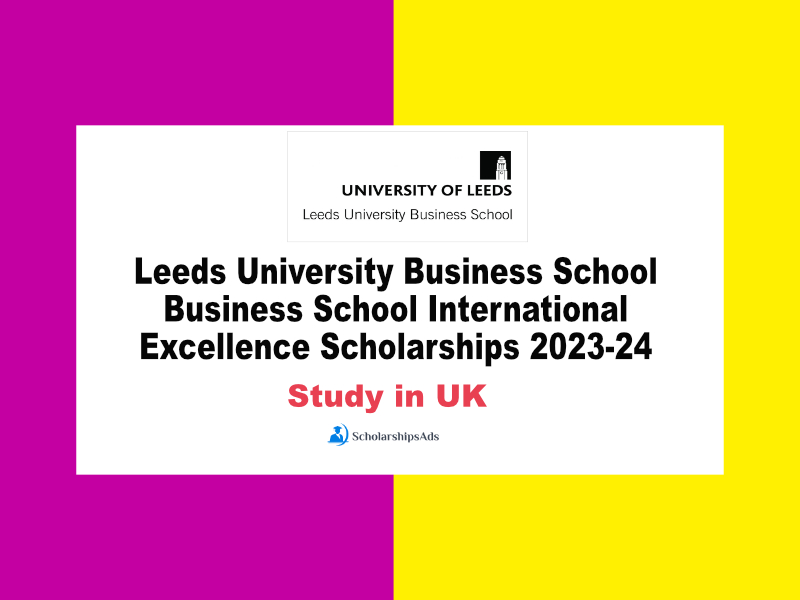Business School International Excellence Scholarships (International Students) 2023-24