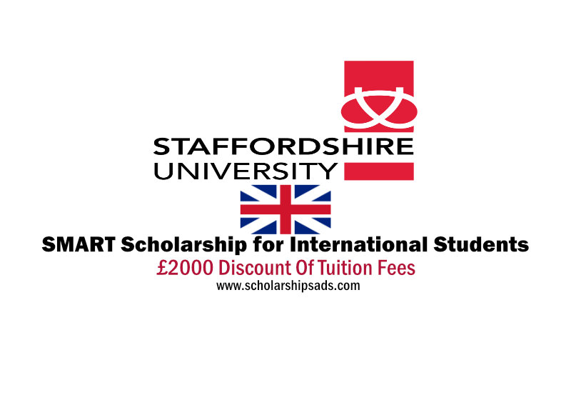  Staffordshire University SMART Scholarships. 