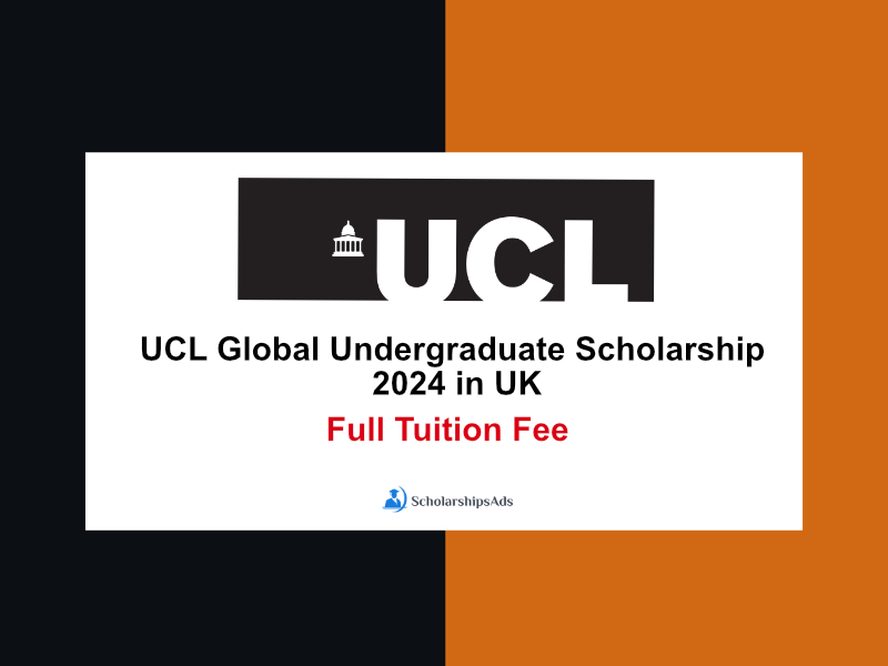 UCL Global Undergraduate Scholarships.