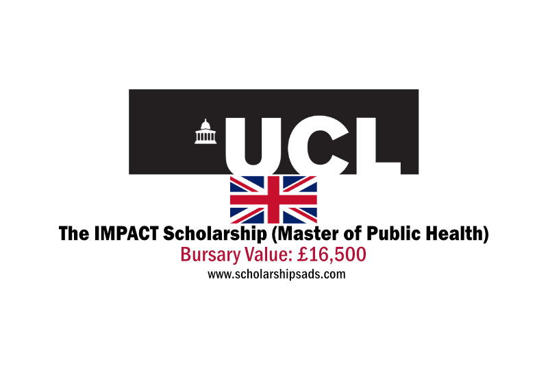 University College London UK IMPACT Scholarships.