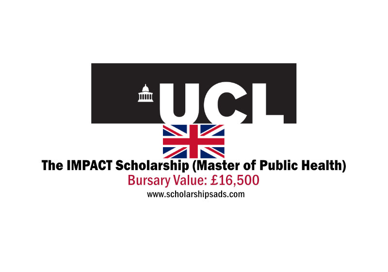  University College London UK IMPACT Scholarships. 