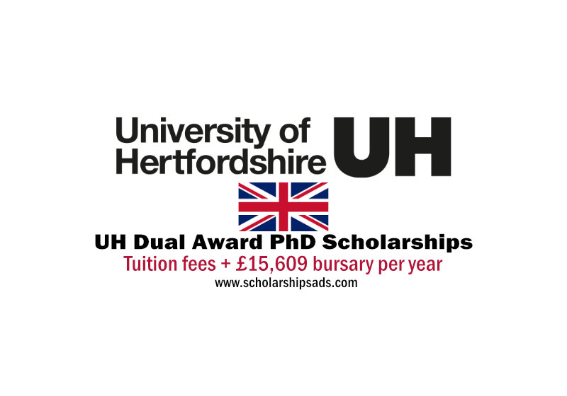 University of Hertfordshire UK Dual PhD Awards in Human and Activity Detection 2022/2023