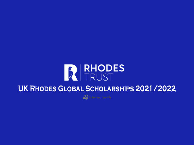 UK Rhodes Global Scholarships.