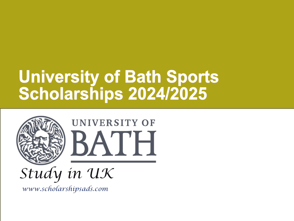 University of Bath Sports Scholarships.