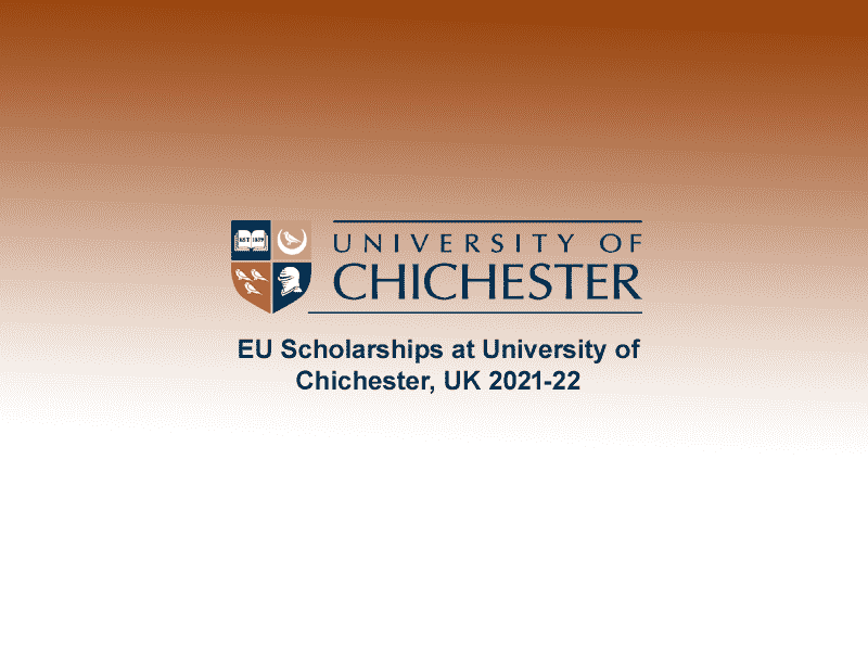 EU Scholarships at University of Chichester, UK 2021-22