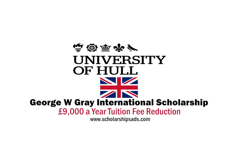 University of Hull in England UK George W Gray International Scholarships.