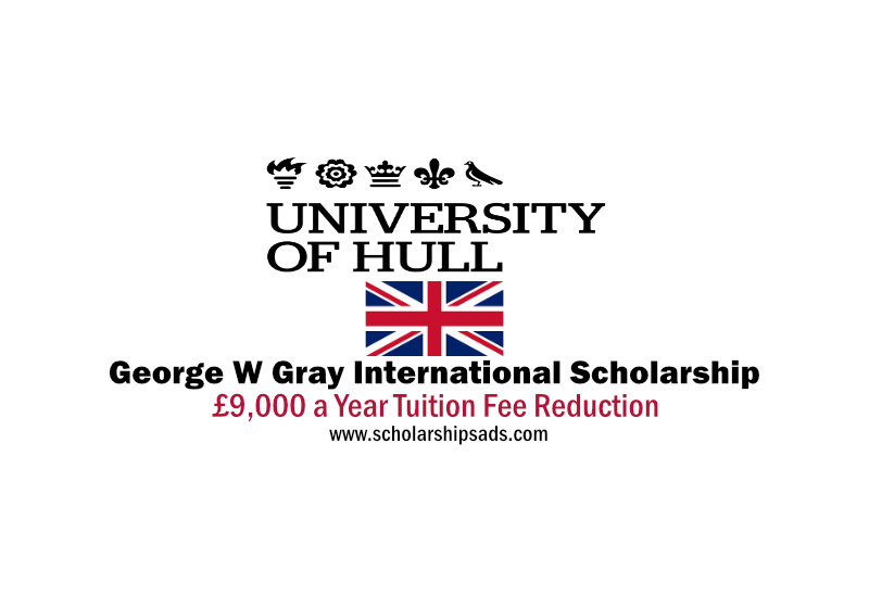  University of Hull in England UK George W Gray International Scholarships. 