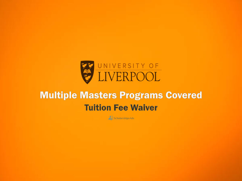 University of Liverpool Management School London Full Scholarships.