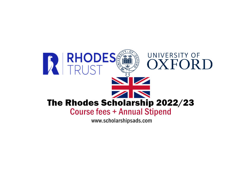  Fully Funded Rhodes Scholarships. 