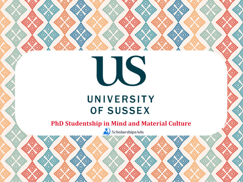 PhD Studentship in Mind and Material Culture 2022