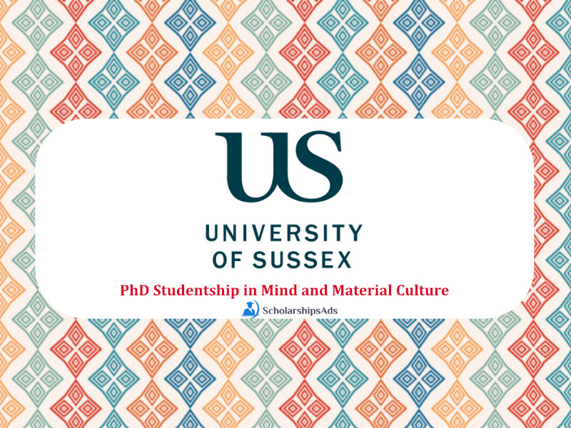  PhD Studentship in Mind and Material Culture 2022 