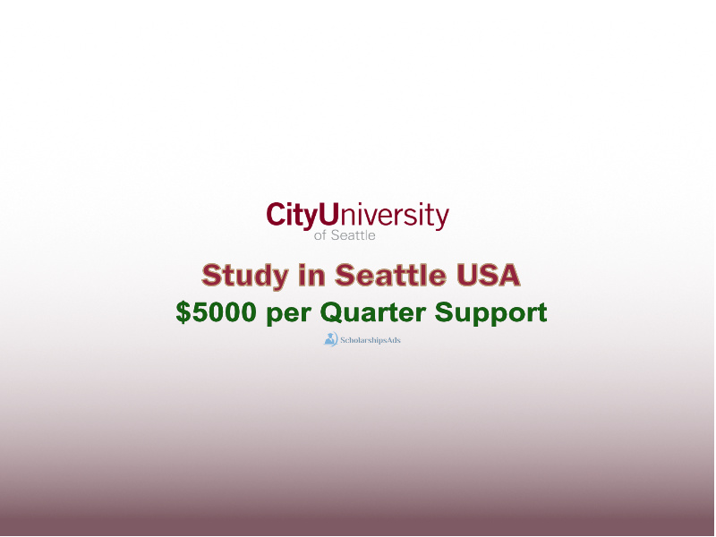 $5000 Presidential merit awards in USA by City University of Seattle