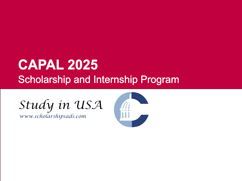 CAPAL 2025 USA Scholarship and Internship Program