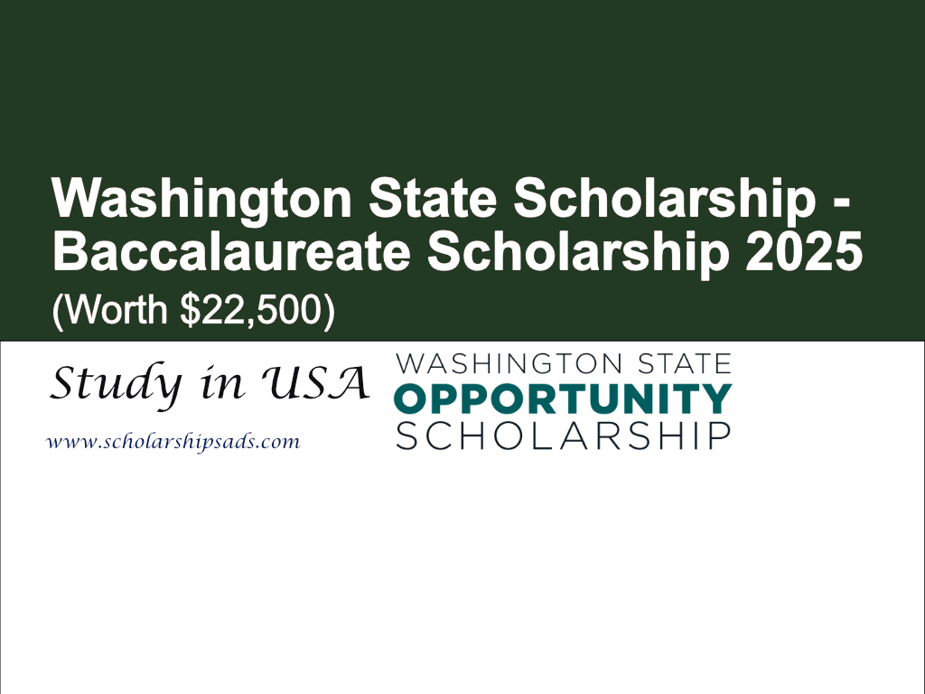 Washington State Scholarships.