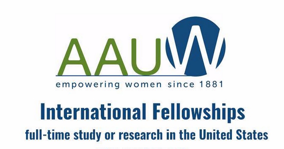  AAUW International Fellowships for Women in USA 