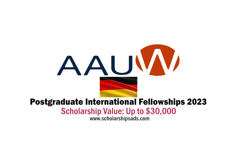 American Association of University Women USA International Fellowships 2023 (BIGGEST Scholarships.