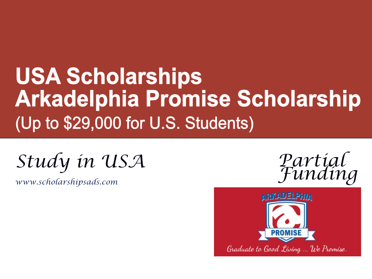 Arkadelphia Promise Scholarship, USA (Up to $29,000 for U.S. Students)