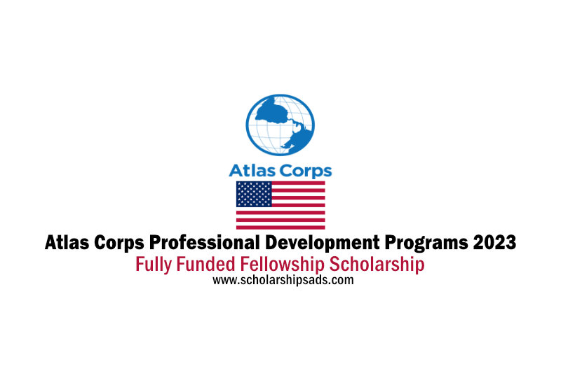  Apply to the Atlas Corps Professional Development Programs, USA 2023 