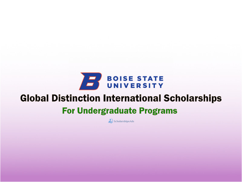 Global Distinction Scholarships.