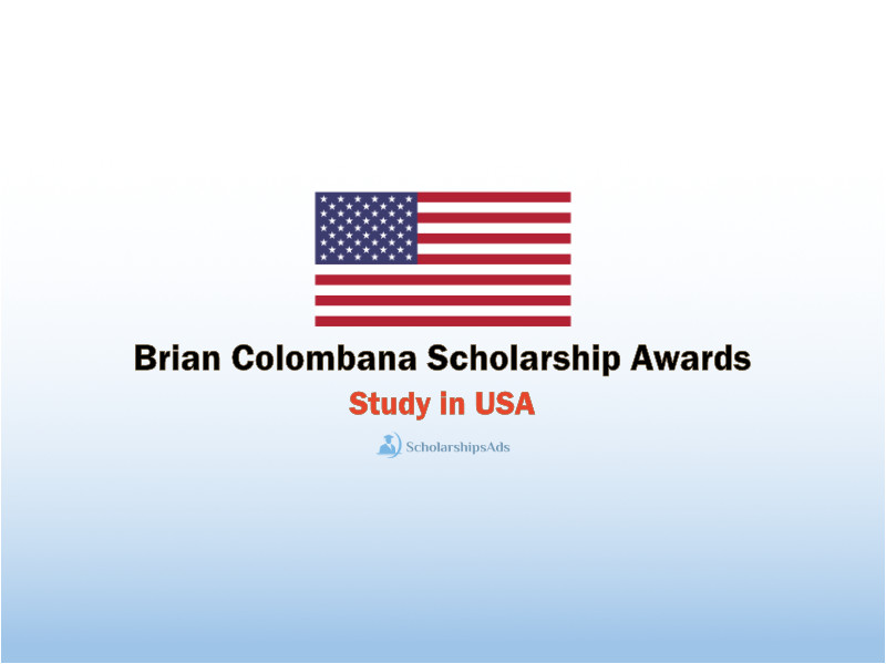 Brian Colombana Scholarship Awards, USA 2022-23