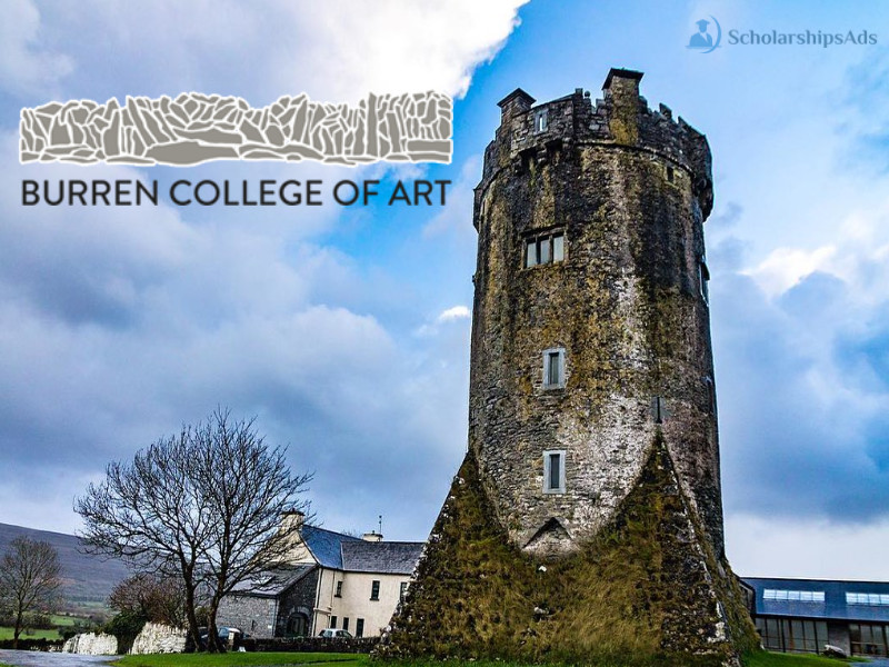 Burren College of Art Michael Greene Merit Scholarship Awards, USA 2022-23