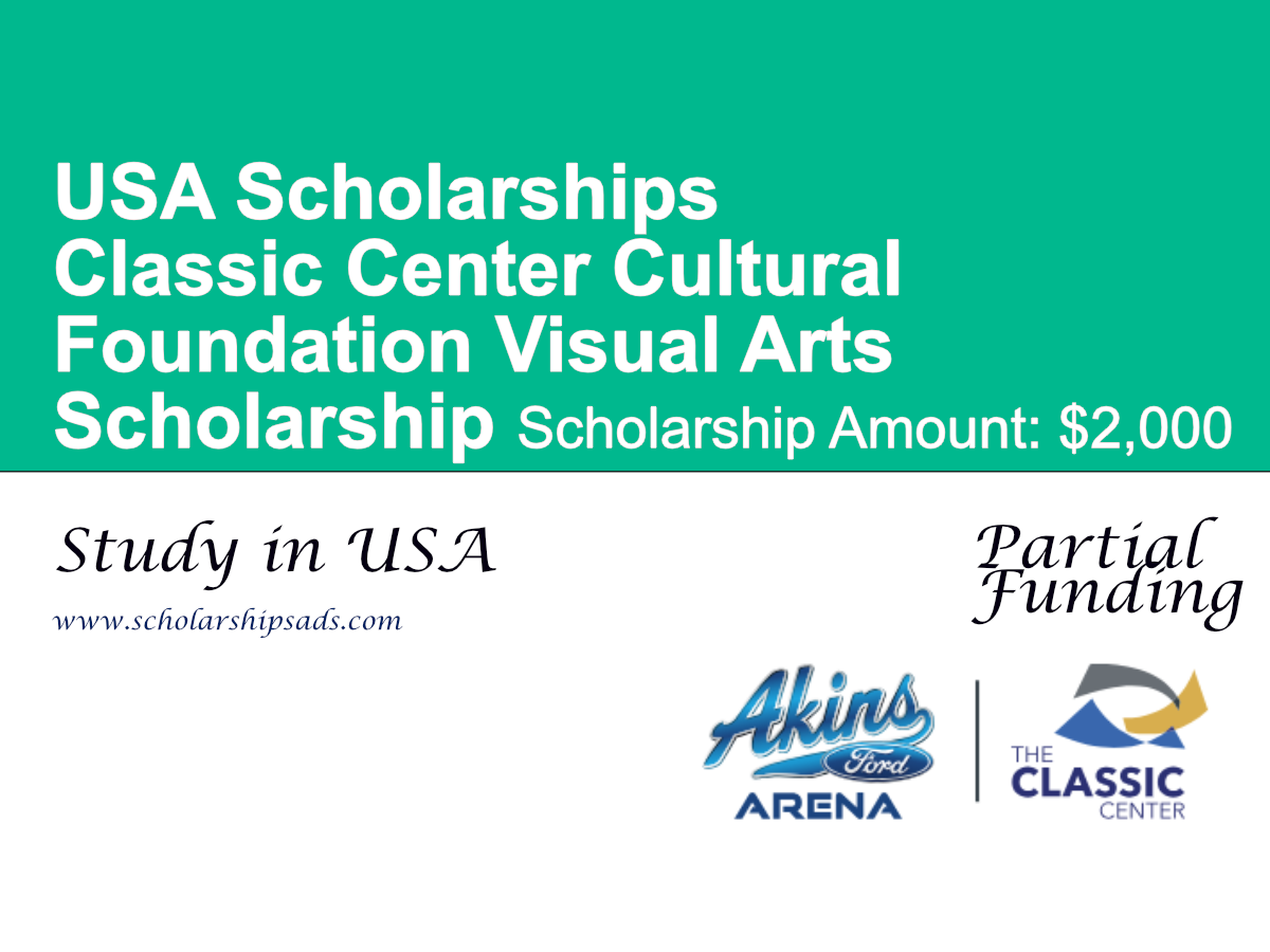 Classic Center Cultural Foundation Visual Arts Scholarship in USA