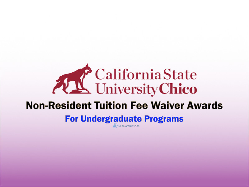 California State University Non-Resident Tuition Fee Waivers, USA 2021-22