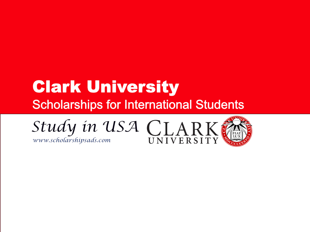  Clark University Scholarships. 