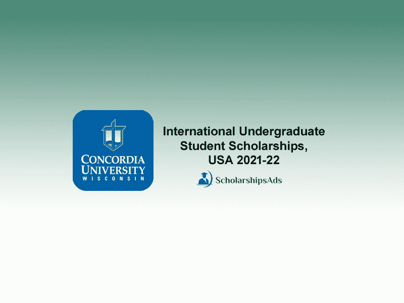Concordia University Wisconsin International Undergraduate Student Scholarships.
