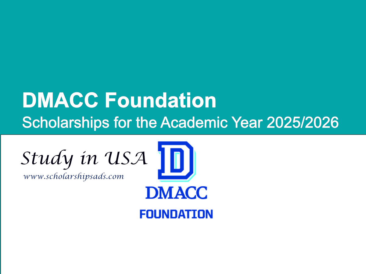 DMACC Foundation USA Scholarships.
