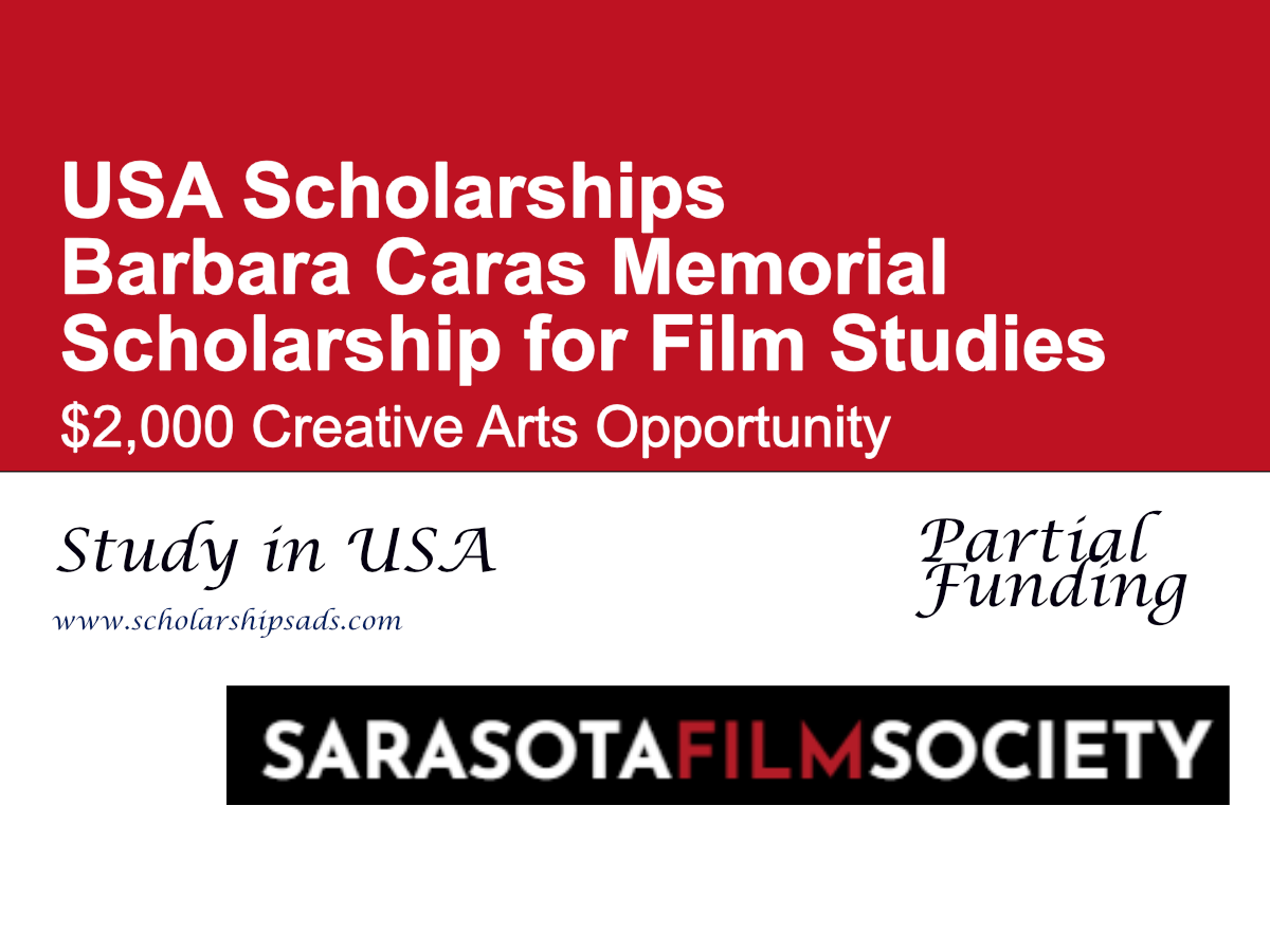 Barbara Caras Memorial Scholarship for Film Studies