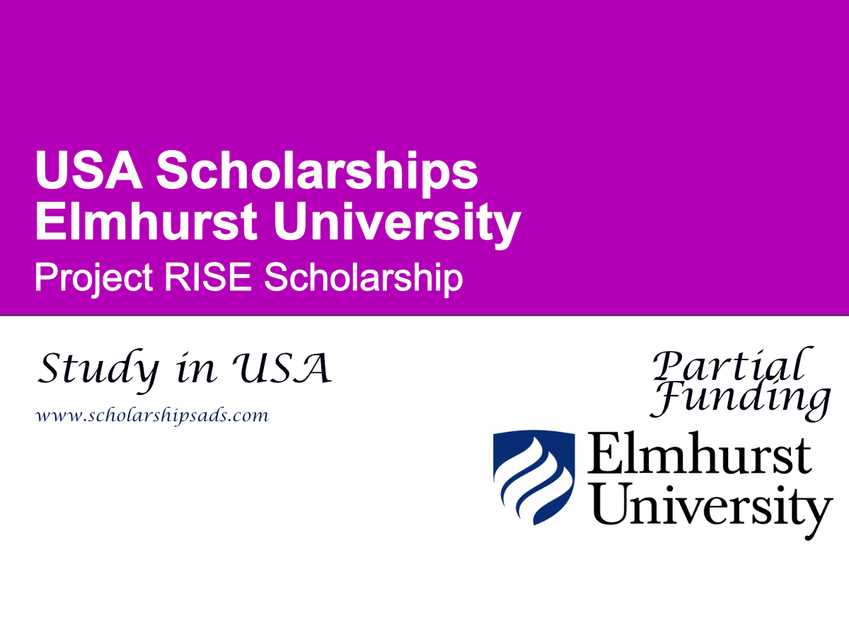 Elmhurst University Project RISE Scholarship 2028, USA
