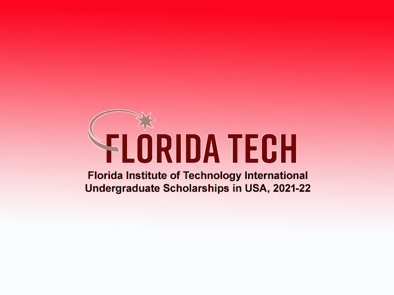 Florida Institute of Technology International Undergraduate Scholarships in USA, 2021-22