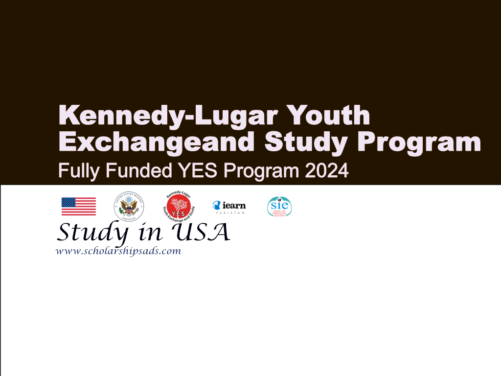  Fully Funded Kennedy-Lugar Youth Exchange and Study Program (YES), USA. 