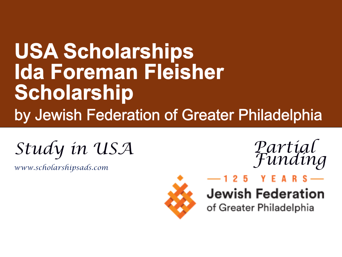 Ida Foreman Fleisher Scholarship, USA