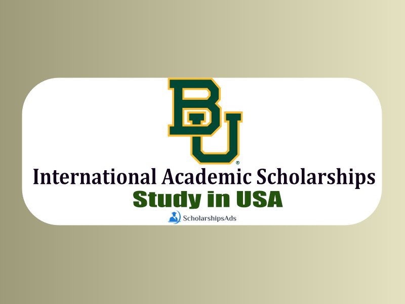 International Academic Scholarships.
