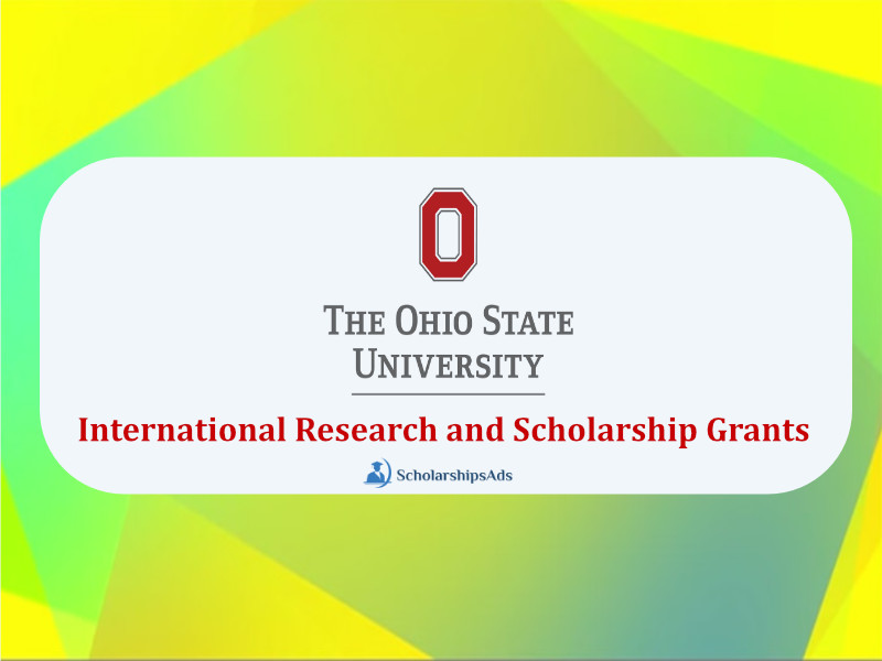  International Research and Scholarships. 