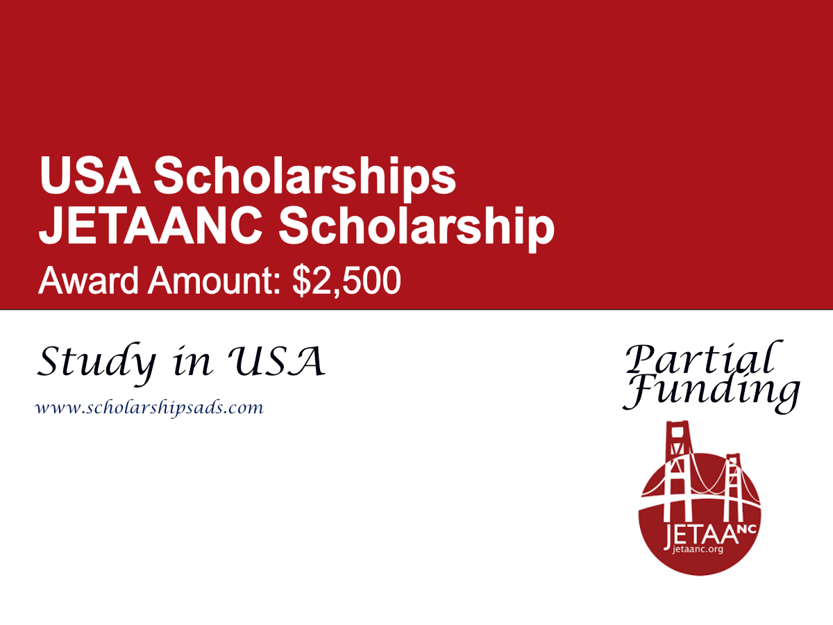 JETAANC Scholarship, USA