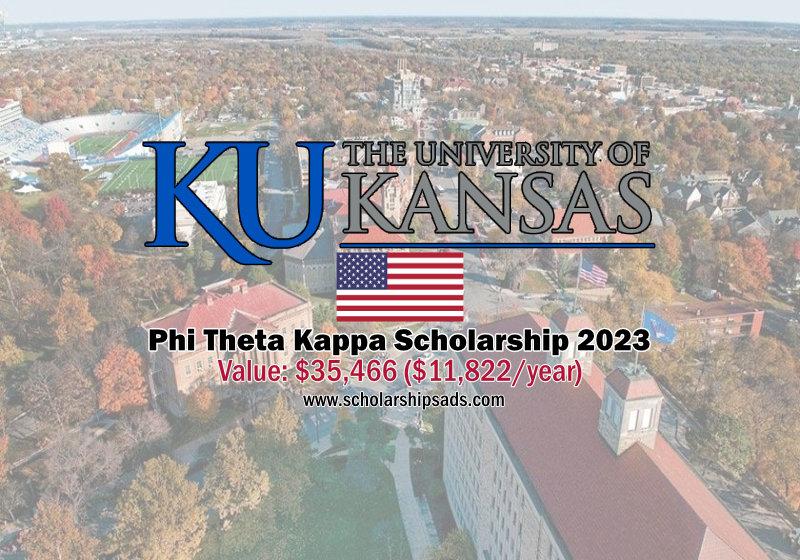 University of Kansas USA Phi Theta Kappa Scholarships 2023
