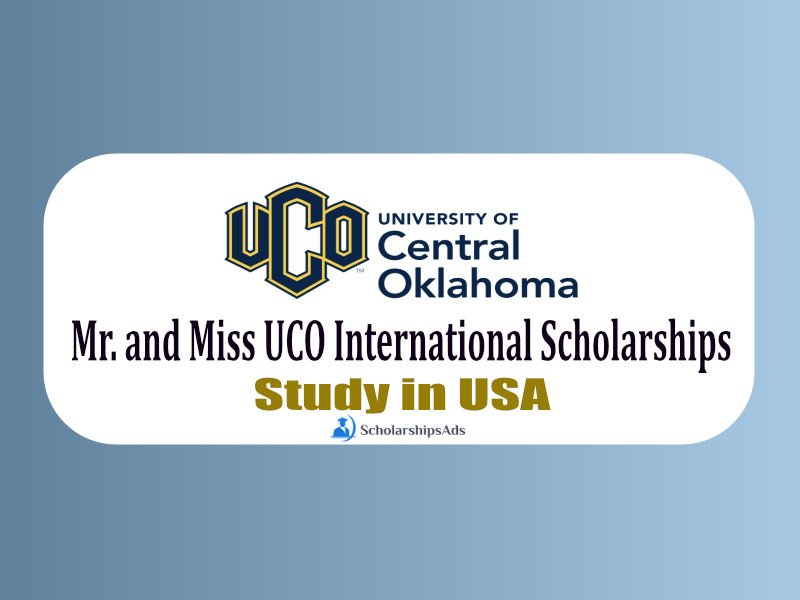 Mr. and Miss UCO International Scholarships.