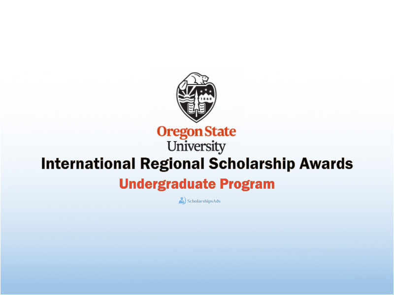 International Regional Scholarship Awards at Oregon State University