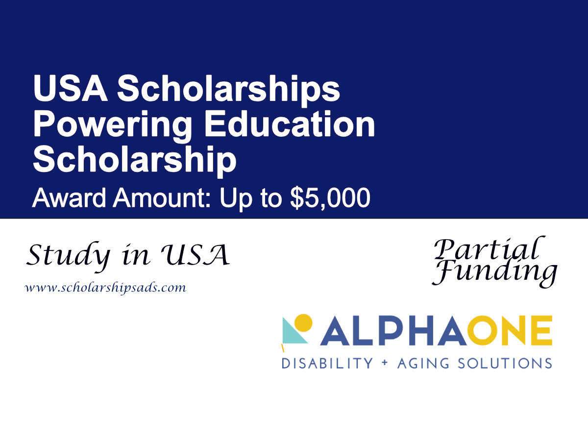 Powering Education Scholarship, USA