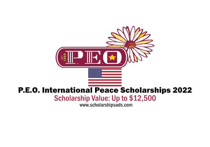  P.E.O. Sisterhood International Peace Scholarships. 