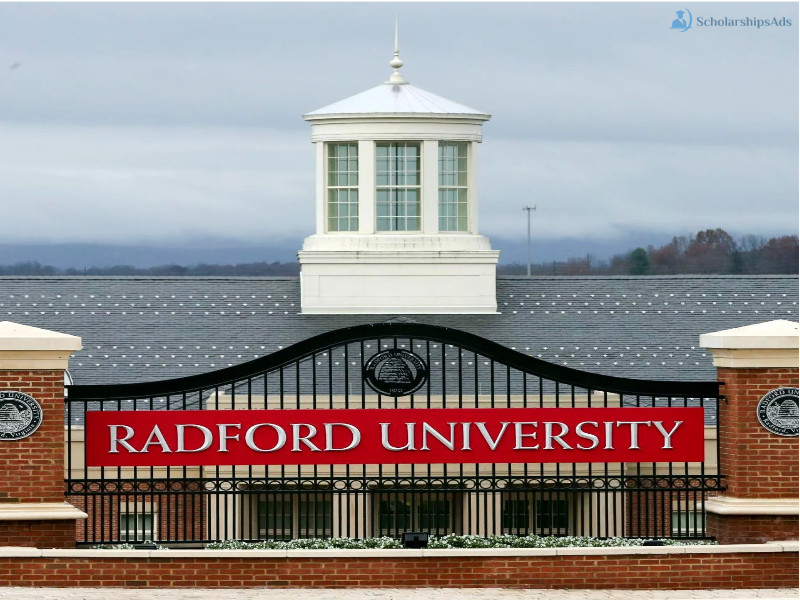 Undergraduate Freshman International Scholarships at Radford University, USA 2022