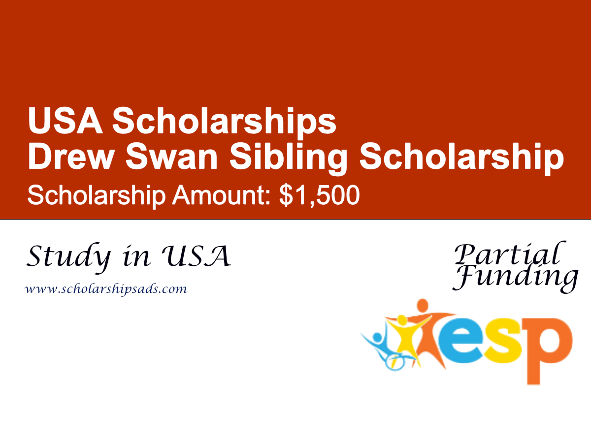 Drew Swan Sibling Scholarship in USA