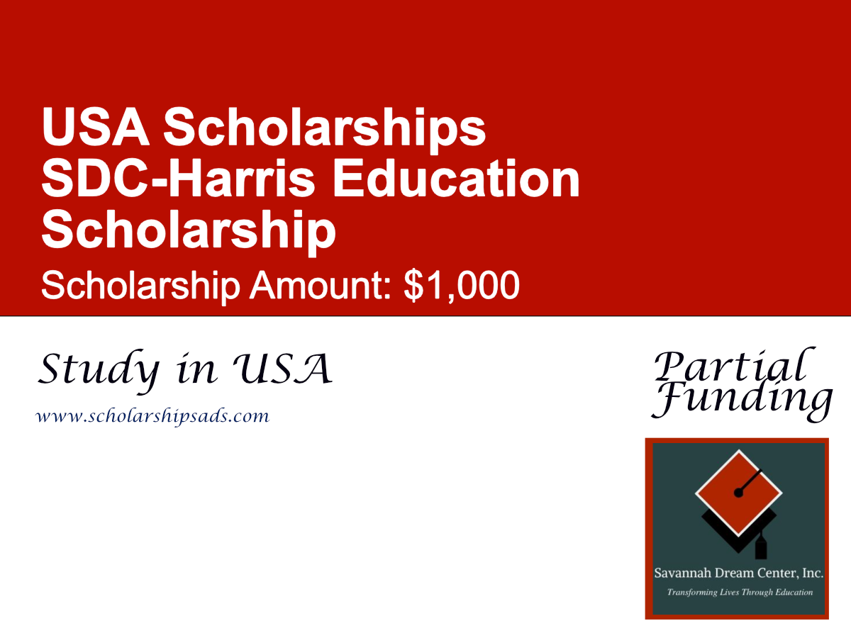 SDC-Harris Education Scholarship (USA)