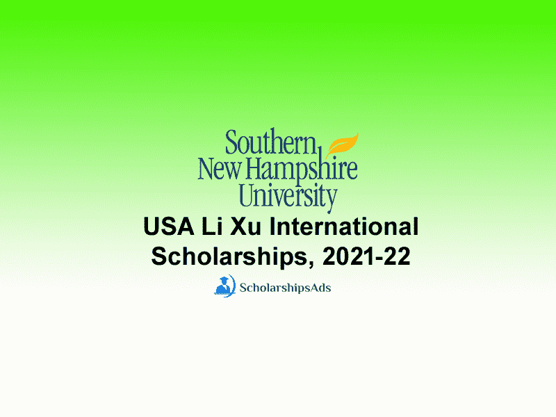 USA Li Xu International Scholarships.