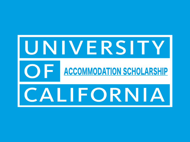 International students at the University of California can apply for room and board Scholarships.